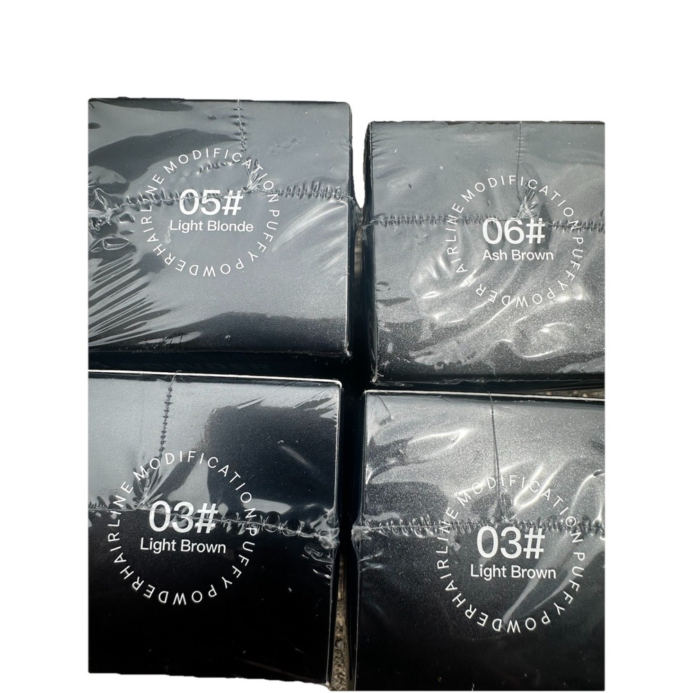 Lot Of 6 Powder Hairline Shadow Hairline Modification Puffy Powder Multi Colors - Picture 9 of 9
